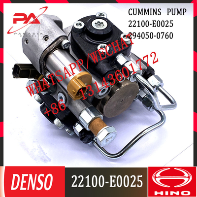 Насос для подачи топлива впрыски двигателя дизеля DENSO хороший качественный J08E на HINO 294050-0760 22100-E0025
