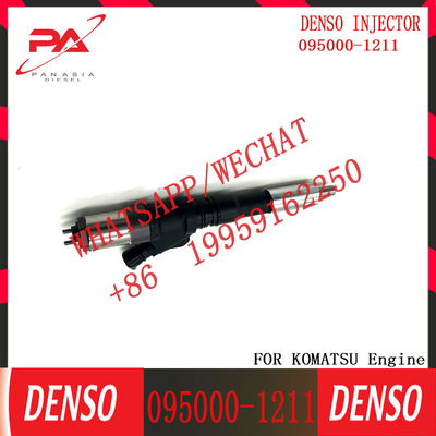 Инжектор общего железнодорожного топлива 095000-1211 095000-1210 6156-11-3300 для KOMATSU FC450-7 6D125 PC400-7 PC450-7