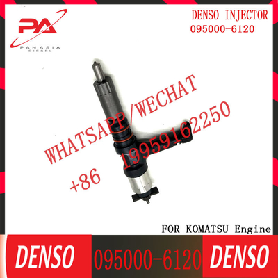Дизельный инжектор общего железнодорожного топлива 095000-6120 Для Komatsu PC600 экскаватор 6261-11-3100 инжектор дизельного топлива