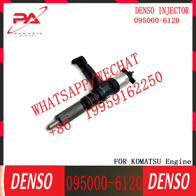 Дизельный инжектор общего железнодорожного топлива 095000-6120 Для Komatsu PC600 экскаватор 6261-11-3100 инжектор дизельного топлива