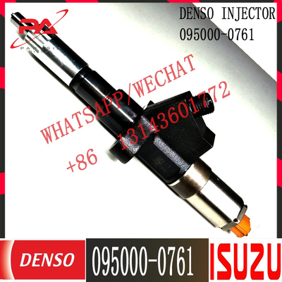 Первоначальный инжектор топлива 095000-0760 коллектора системы впрыска топлива 095000-0761 DLLA149P786 для 6SD1 ISUZU 1153004151 1-15300415-1
