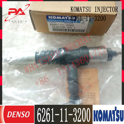 6261-11-3200 инжектор топлива двигателя KOMATSU дизельный PC800-8 D155AX-6 6261-11-3200 095000-6140