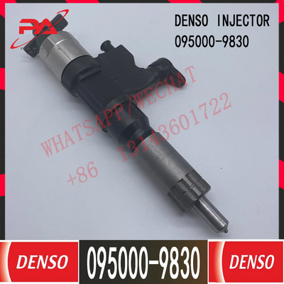 Неподдельный инжектор топлива 095000-9830 двигателя дизеля коллектора системы впрыска топлива DENSO 0950009830