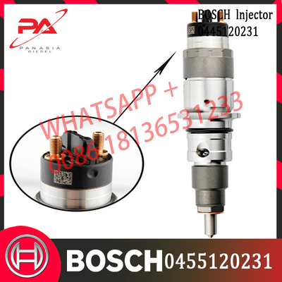 Инжектор топлива 0445120059 коллектора системы впрыска топлива 0445120231 для экскаватора PC200-8 KOMATSU