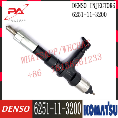 095000-6640 6251-11-3200 6251-11-3201 Komatsu Инжектор для двигателя SAA6D125E-5C/5D