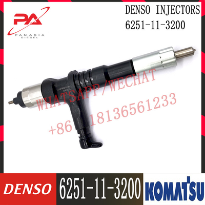 095000-6640 6251-11-3200 6251-11-3201 Инжектор Komatsu Для двигателя SAA6D125E-5C/5D