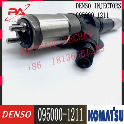 Части экскаватора двигатель SA6D125E Komatsu топливные инжекторы сопла Assy 6156-11-3300 095000-1211 Для PC400
