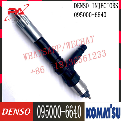 095000-6640 инжектор SAA6D125E-5 KOMATSU 6251-11-3200 6251-11-3201