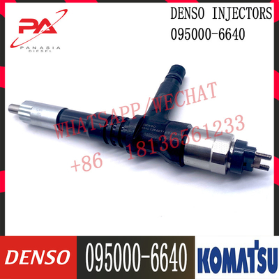095000-6640 инжектор SAA6D125E-5 KOMATSU 6251-11-3200 6251-11-3201