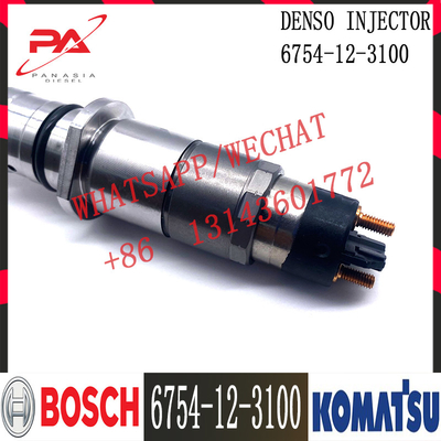 6745-12-3100 инжектор топлива 6745-12-3100 двигателя KOMATSU дизельный PC300-8 PC300LC-8 PC350LC-8 D65EX-15E0 0445120236