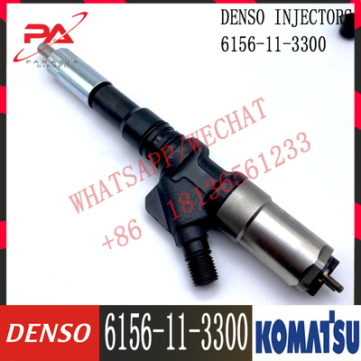 инжектор топлива двигателя 6D125 6156-11-3300 095000-1211 для экскаватора Denso KOMATSU