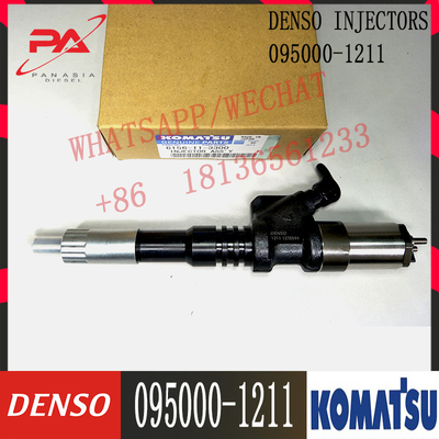 Дизельный инжектор двигателя KOMATSU 095000-1211 095000-0800 6156-11-3100 для коллектора системы впрыска топлива DENSO