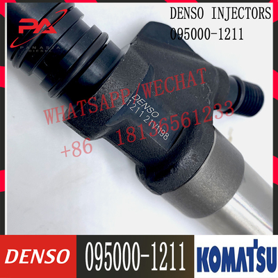 Дизельный инжектор двигателя KOMATSU 095000-1211 095000-0800 6156-11-3100 для коллектора системы впрыска топлива DENSO