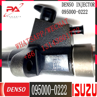 095000-0222 первоначальный инжектор дизельного топлива коллектора системы впрыска топлива 095000-0221 для ISUZU 6SD1 1-15300347-3