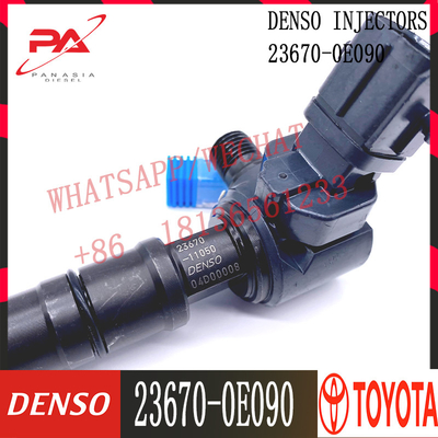 инжектор топлива 23670-0E090 двигателя 23670-0E090 DENSO Remanufactured Disesl 23670-11030