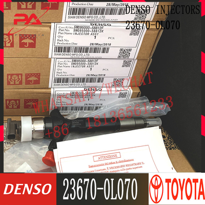 инжектор топлива двигателя 23670-0L070 Disesl 095000-8740 095000-7761 для Тойота HILUX 2KD 23670-0L070